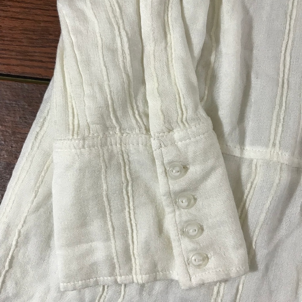 Free People Cozy Nights Button Up Oversized Tunic - Picture 5 of 8